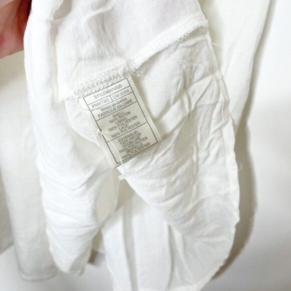 BB DAKOTA Geraldine White Top  - Picture 4 of 9